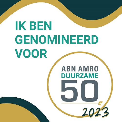 Logchies genomineerd voor de ABN AMRO Duurzame top 50