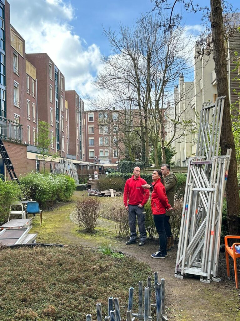 Projectbezoek tijdens de Bewust Veilig-dag