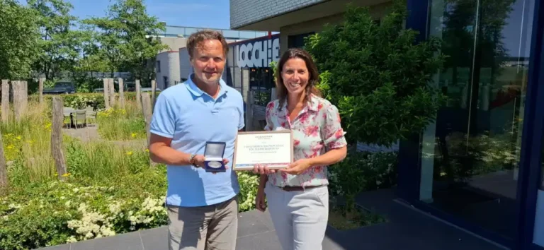 Trots op een bijzondere waardering in Beverwijk